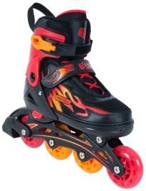 Роликовые коньки  TechTeam Burn, Размер M 1/6 Красный