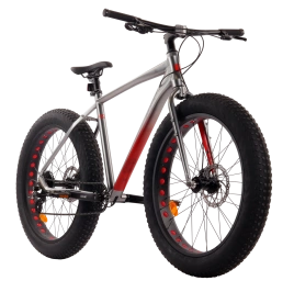 Велосипед Фэтбайк Tech Team Attack 26х20, металлик