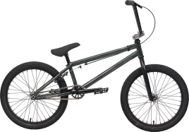 Велосипед Tech Team BMX ROUT park 20х20,4 зеленый 2025