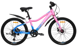 Велосипед Tech Team Delta 24х13 темно-розовый 2025