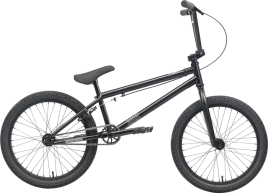 Велосипед Tech Team BMX ROUT park 20х20,4 черный 2025