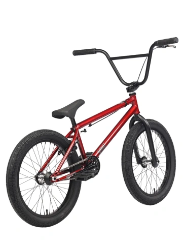 Велосипед Tech Team BMX ROUT street 20х20,4 багряный 2025 фото 2