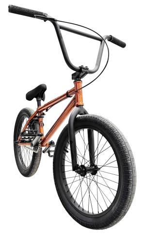 Велосипед TechTeam BMX Millennium 2025 20х20.4 оранжевый фото 2