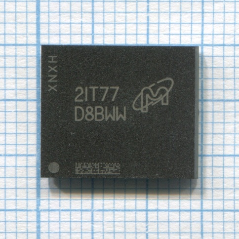 Видеопамять Micron D8BWW 1GB GDDR6X  фото 1