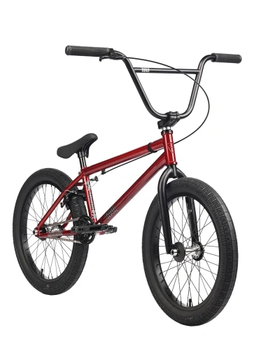 Велосипед Tech Team BMX ROUT street 20х20,4 багряный 2025 фото 1