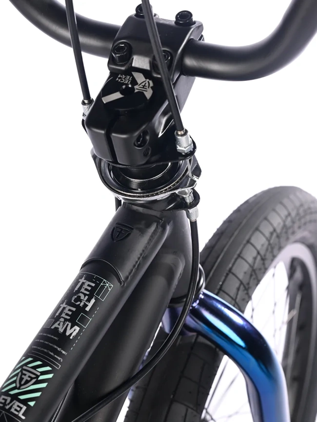 Велосипед трюковой Tech Team BMX Level 2025 20"  синий  фото 10