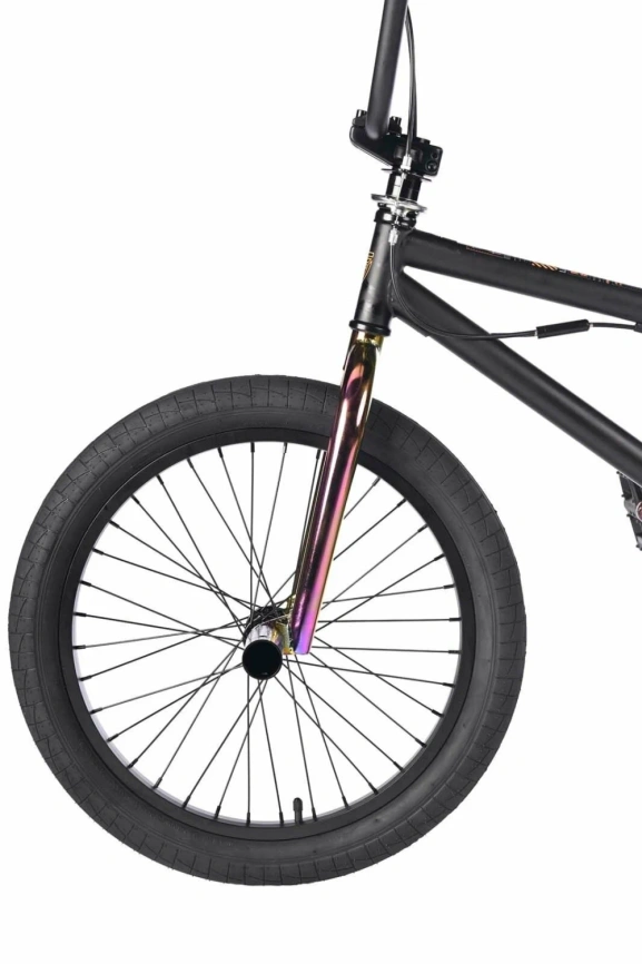 Велосипед трюковой Tech Team BMX Level 2025 20" бензин / oilslick фото 6