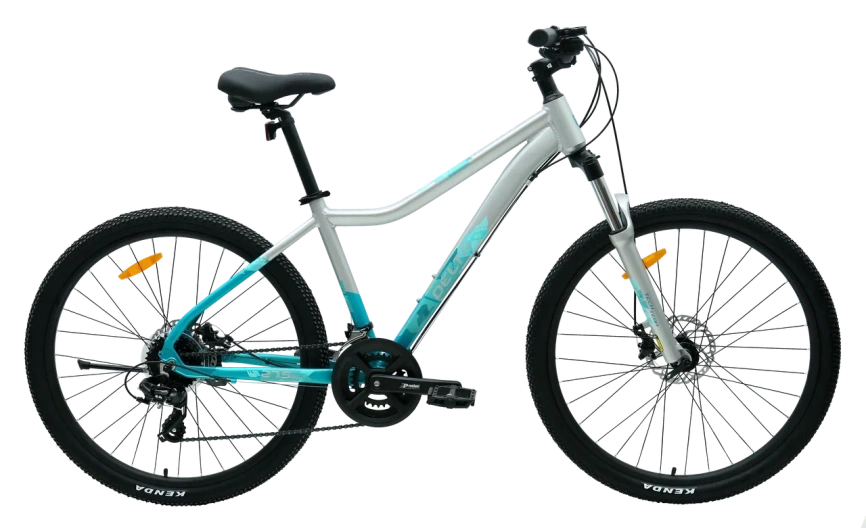 Велосипед Tech Team Delta 27.5"х19 серебряный фото 5