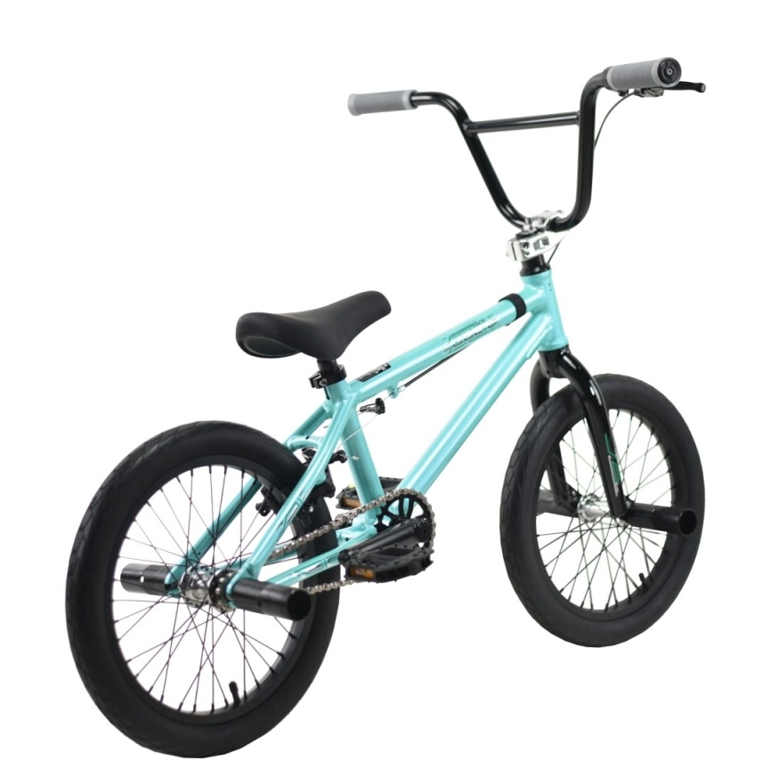 Велосипед подростковый Tech Team BMX UGen 14" фиолетовый фото 3