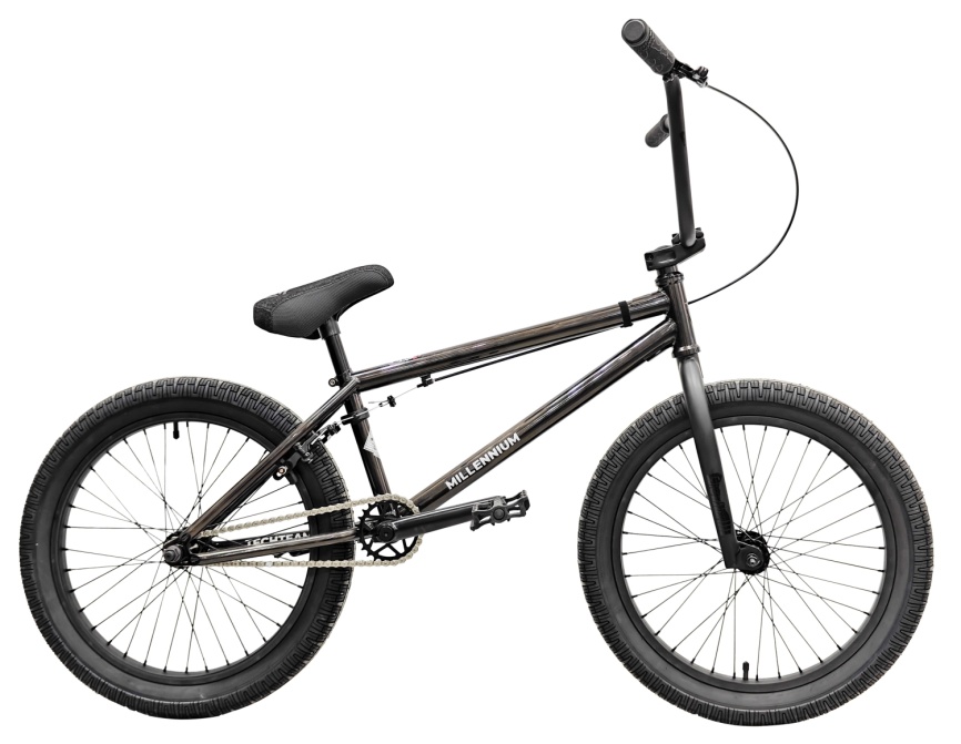 Велосипед TechTeam BMX Millennium 2025 20х20.8" черный фото 2