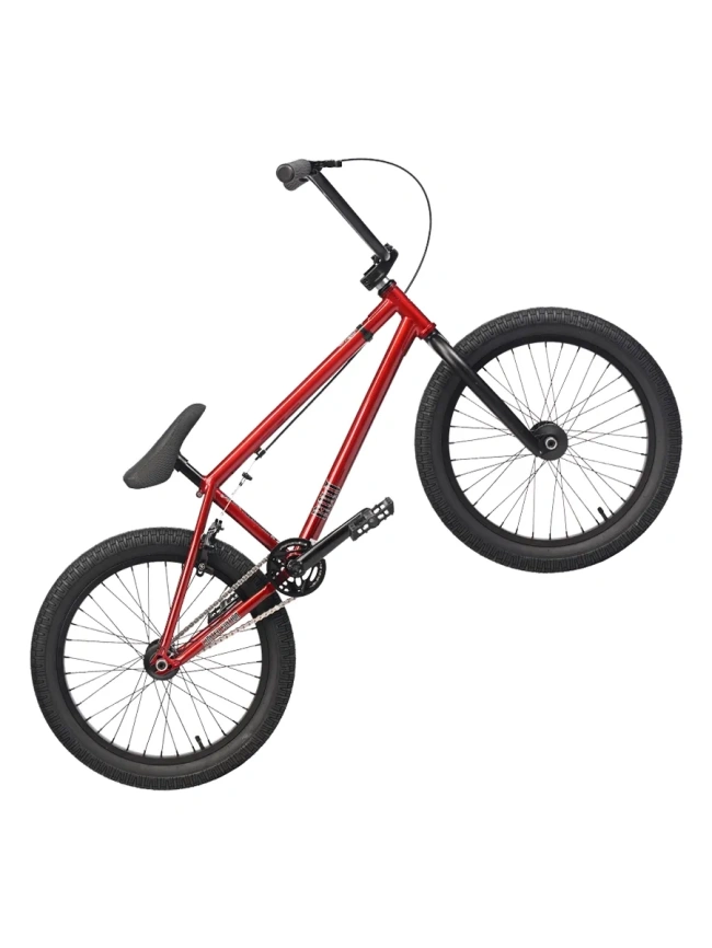 Велосипед Tech Team BMX ROUT street 20х20,8 багряный 2025 фото 3