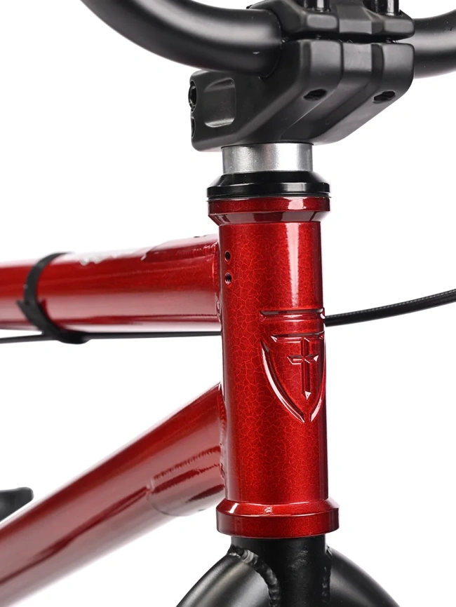 Велосипед Tech Team BMX ROUT street 20х20,8 багряный 2025 фото 8