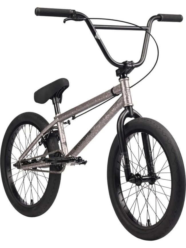Велосипед Tech Team BMX Grasshopper 2025 20х20.4 серый фото 2