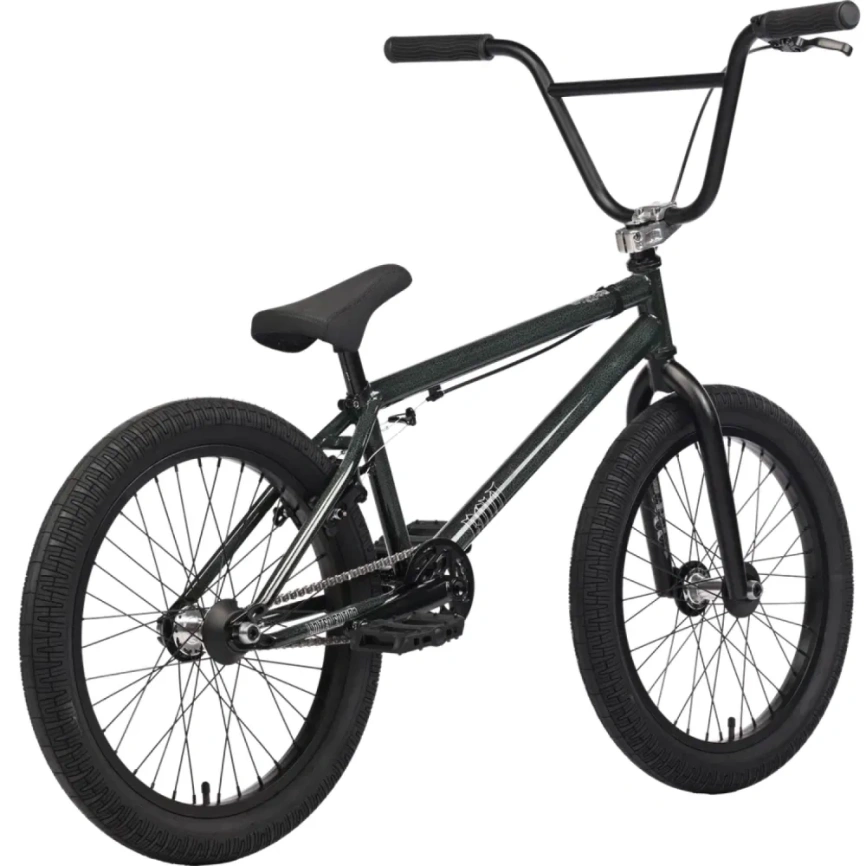 Велосипед Tech Team BMX ROUT street 20х20,8 зеленый 2025 фото 3