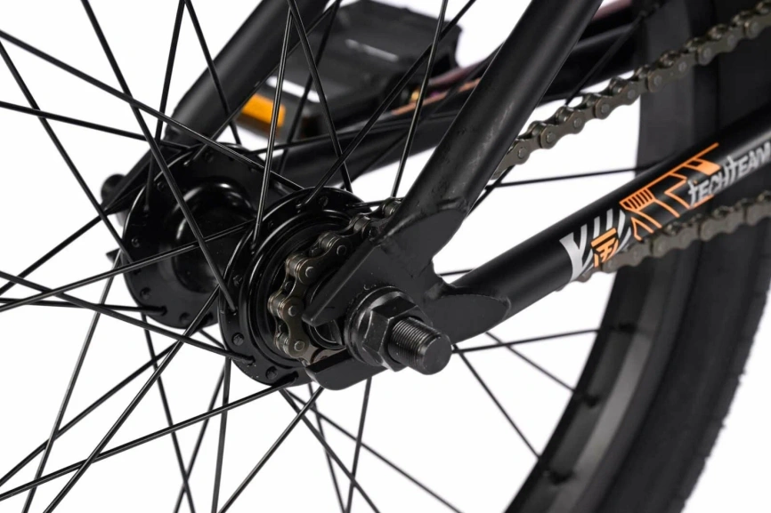 Велосипед трюковой Tech Team BMX Level 2025 20" бензин / oilslick фото 8