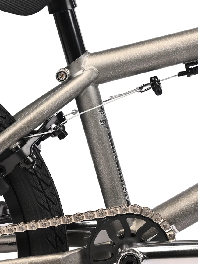 Велосипед Tech Team BMX ROUT park 20х20,8 серый 2025 фото 14