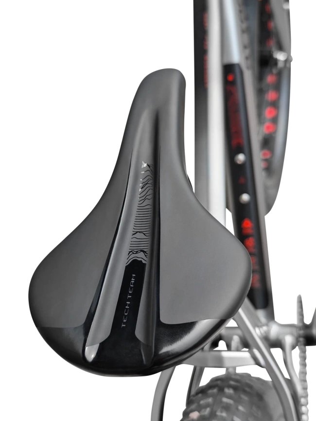 Велосипед Фэтбайк Tech Team Attack 26х20, металлик фото 5