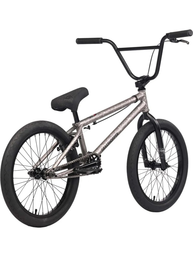 Велосипед Tech Team BMX Grasshopper 2025 20х20.4 серый фото 5
