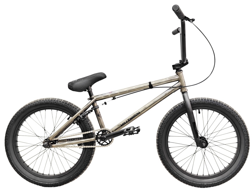 Велосипед TechTeam BMX Millennium 2025 20х20.4 серый фото 1
