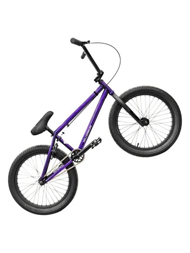 Велосипед TechTeam BMX Millennium 2025 20х20.8" фиолетовый фото 3
