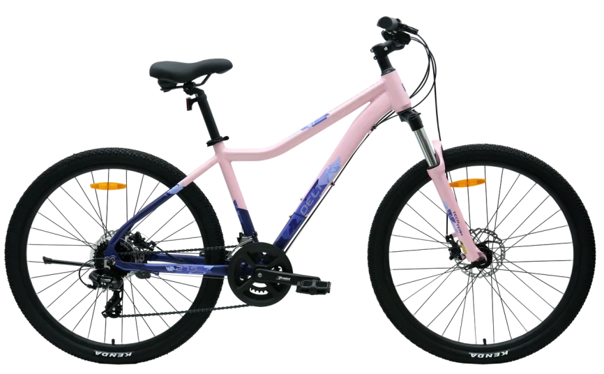 Велосипед Tech Team Delta 27.5"х17" розовый  фото 1