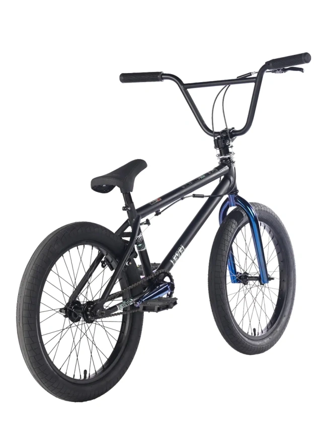 Велосипед трюковой Tech Team BMX Level 2025 20"  синий  фото 2