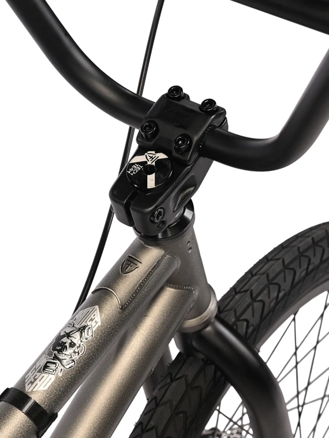 Велосипед Tech Team BMX ROUT park 20х20,8 серый 2025 фото 7