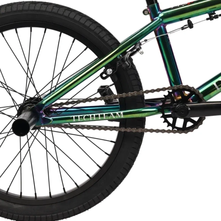 Велосипед Tech Team BMX Lynx 20", зеленый / green фото 8