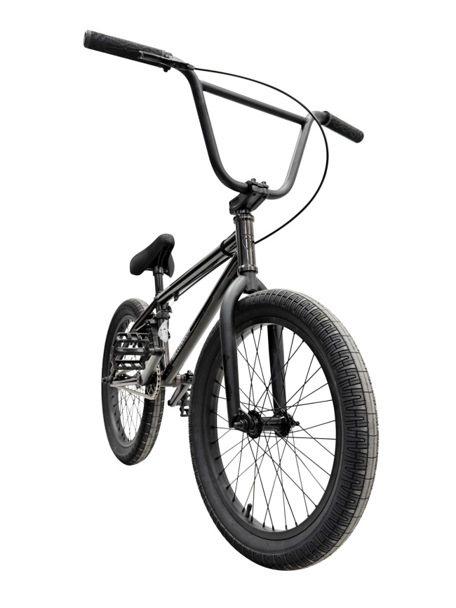 Велосипед TechTeam BMX Millennium 2025 20х20.8" черный фото 1