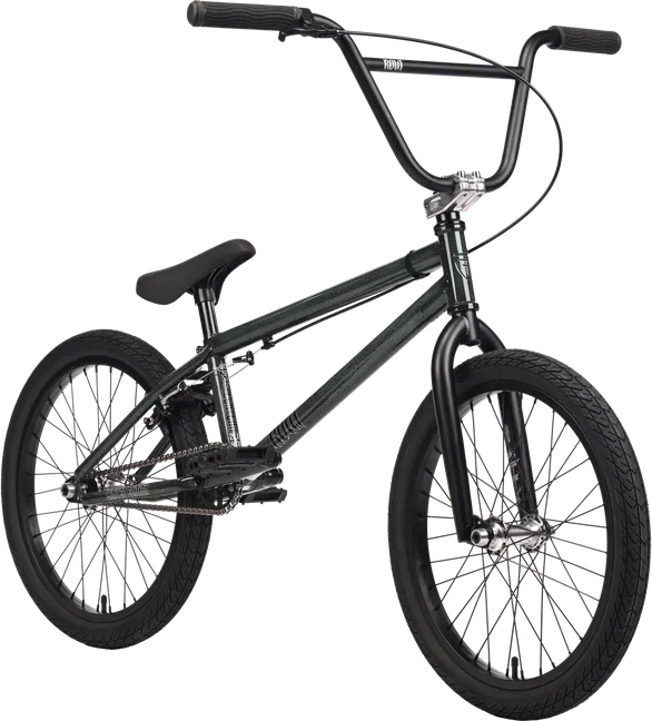 Велосипед Tech Team BMX ROUT park 20х20,8 зеленый 2025 фото 4