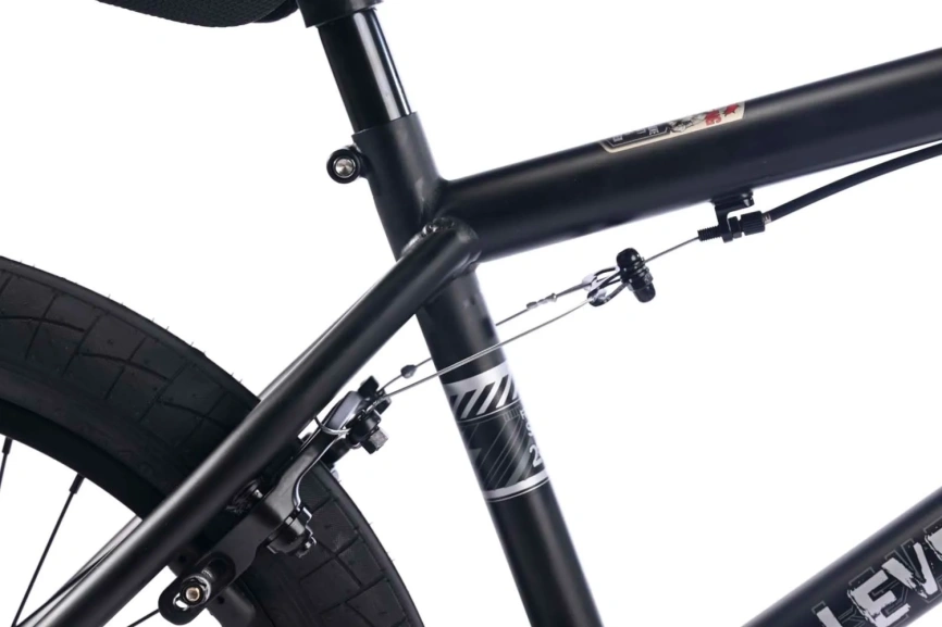 Велосипед трюковой Tech Team BMX Level 2025 20" хром фото 6