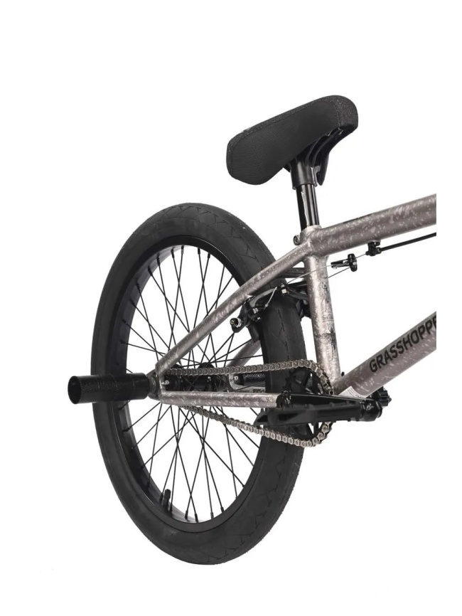 Велосипед Tech Team BMX Grasshopper 2025 20х20.4 серый фото 6