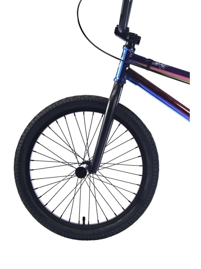 Велосипед Tech Team BMX Lynx 20", бензин / oilslick фото 4