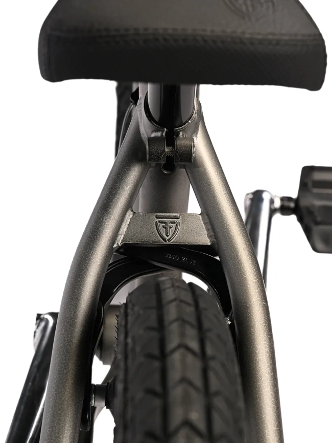 Велосипед Tech Team BMX ROUT park 20х20,8 серый 2025 фото 10