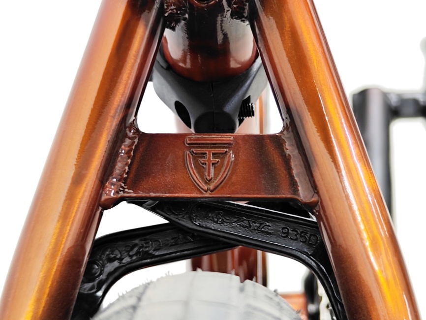 Велосипед TechTeam BMX Millennium 2025 20х20.8" оранжевый фото 3