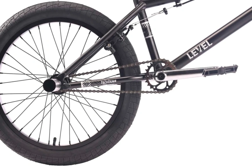 Велосипед трюковой Tech Team BMX Level 2025 20" хром фото 5