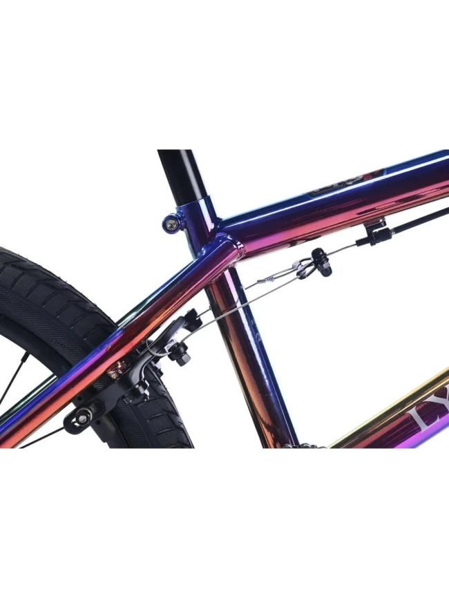 Велосипед Tech Team BMX Lynx 20", бензин / oilslick фото 10