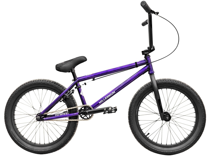 Велосипед TechTeam BMX Millennium 2025 20х20.8" фиолетовый фото 1